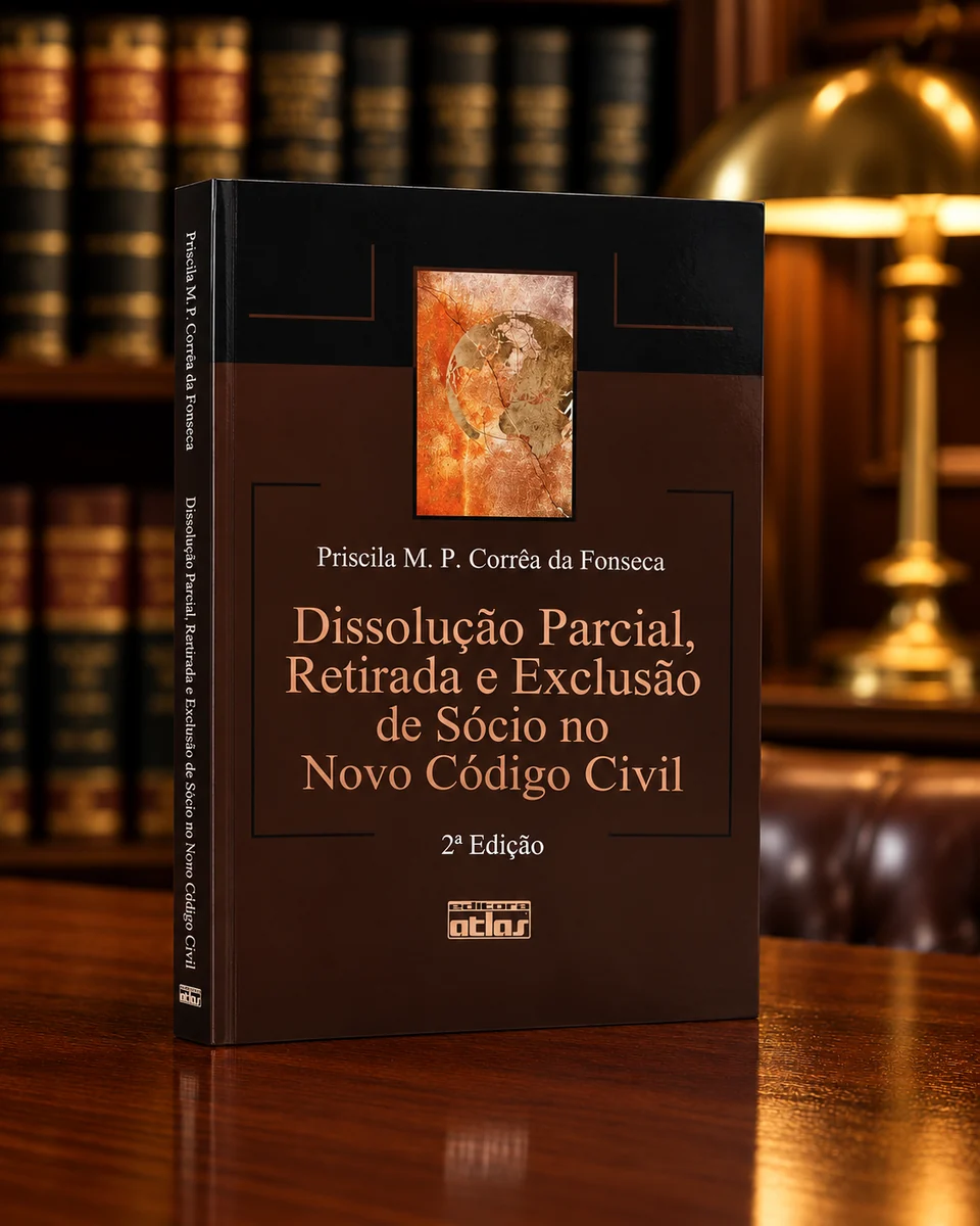 Capa do livro Dissolução Parcial, Retirada e Exclusão de Sócio no Novo Código Civil