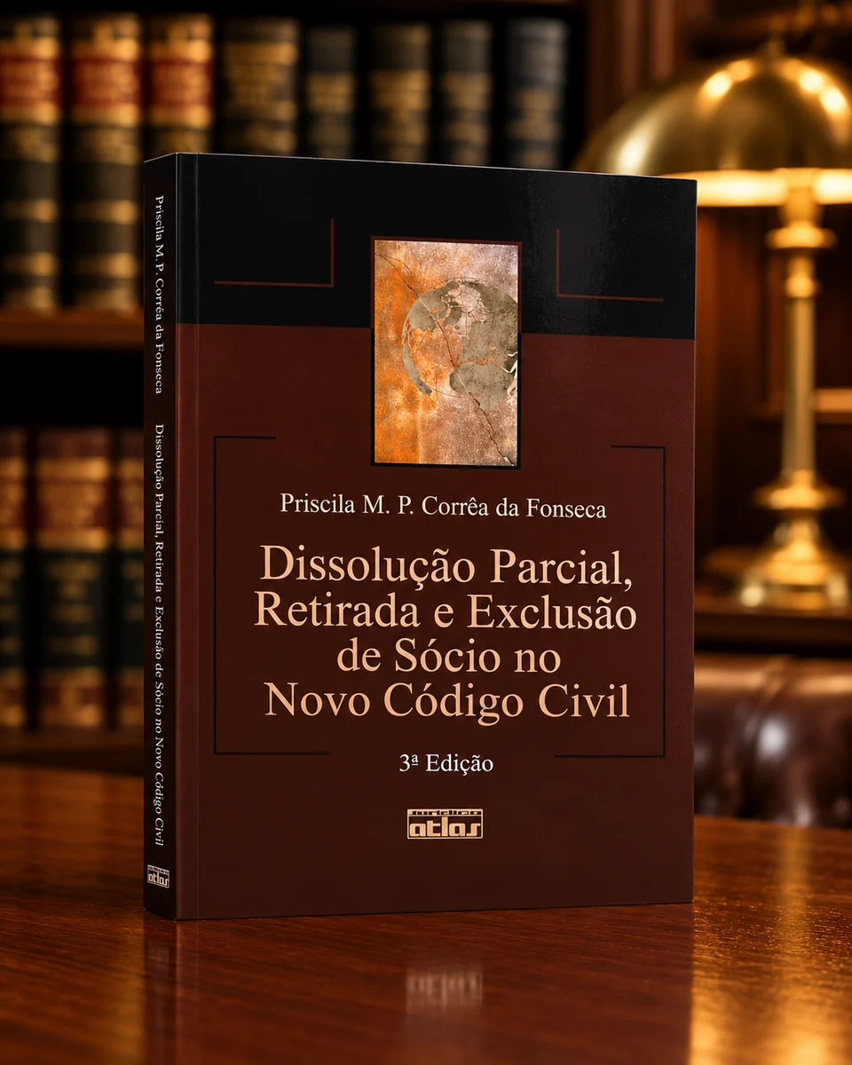 Capa do livro Dissolução Parcial, Retirada e Exclusão de Sócio no Novo Código Civil
