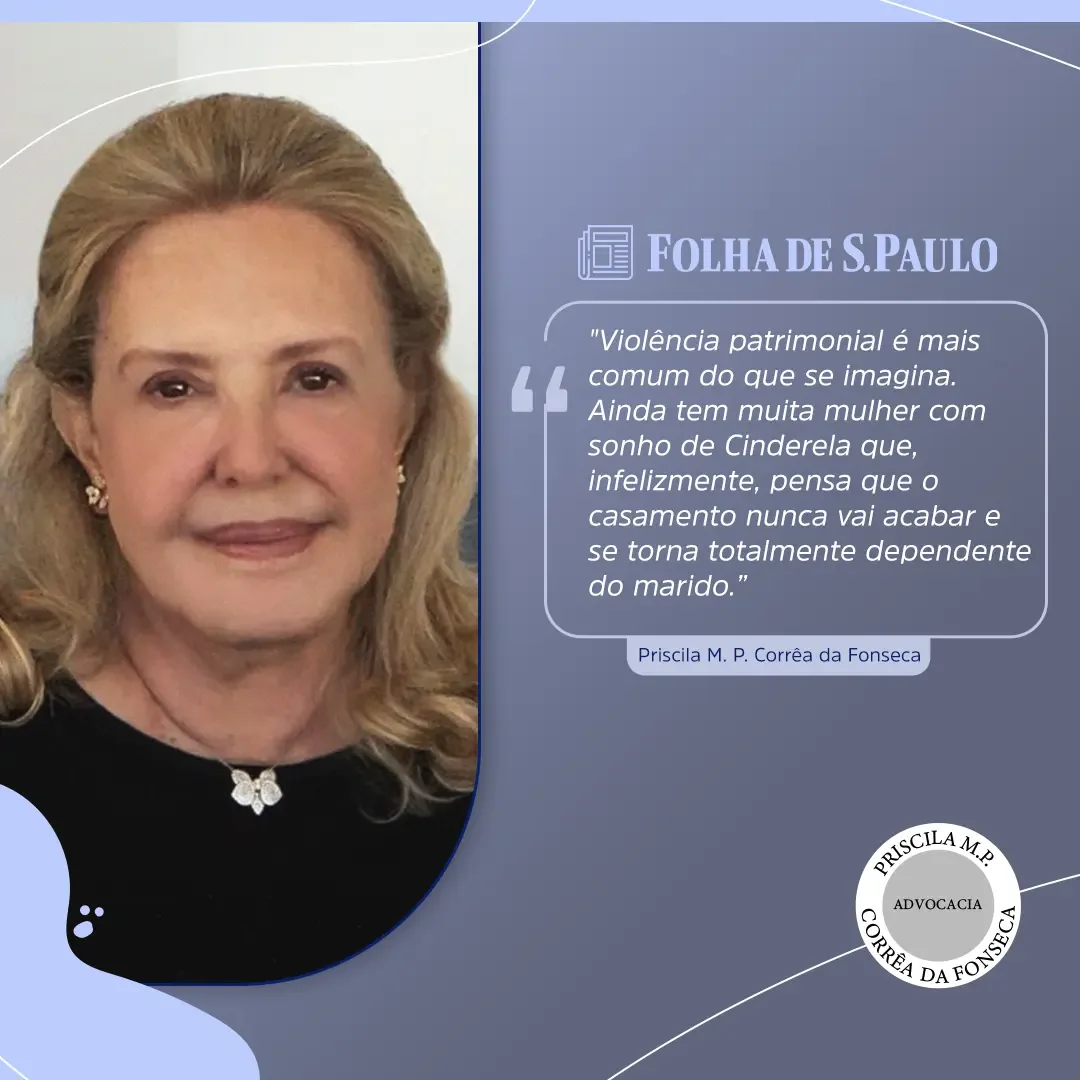 Post do Instagram sobre publicação vinculada à Folha de S.Paulo.