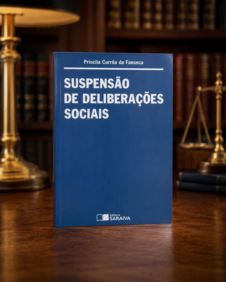 Capa do livro Suspensão de Deliberações Sociais